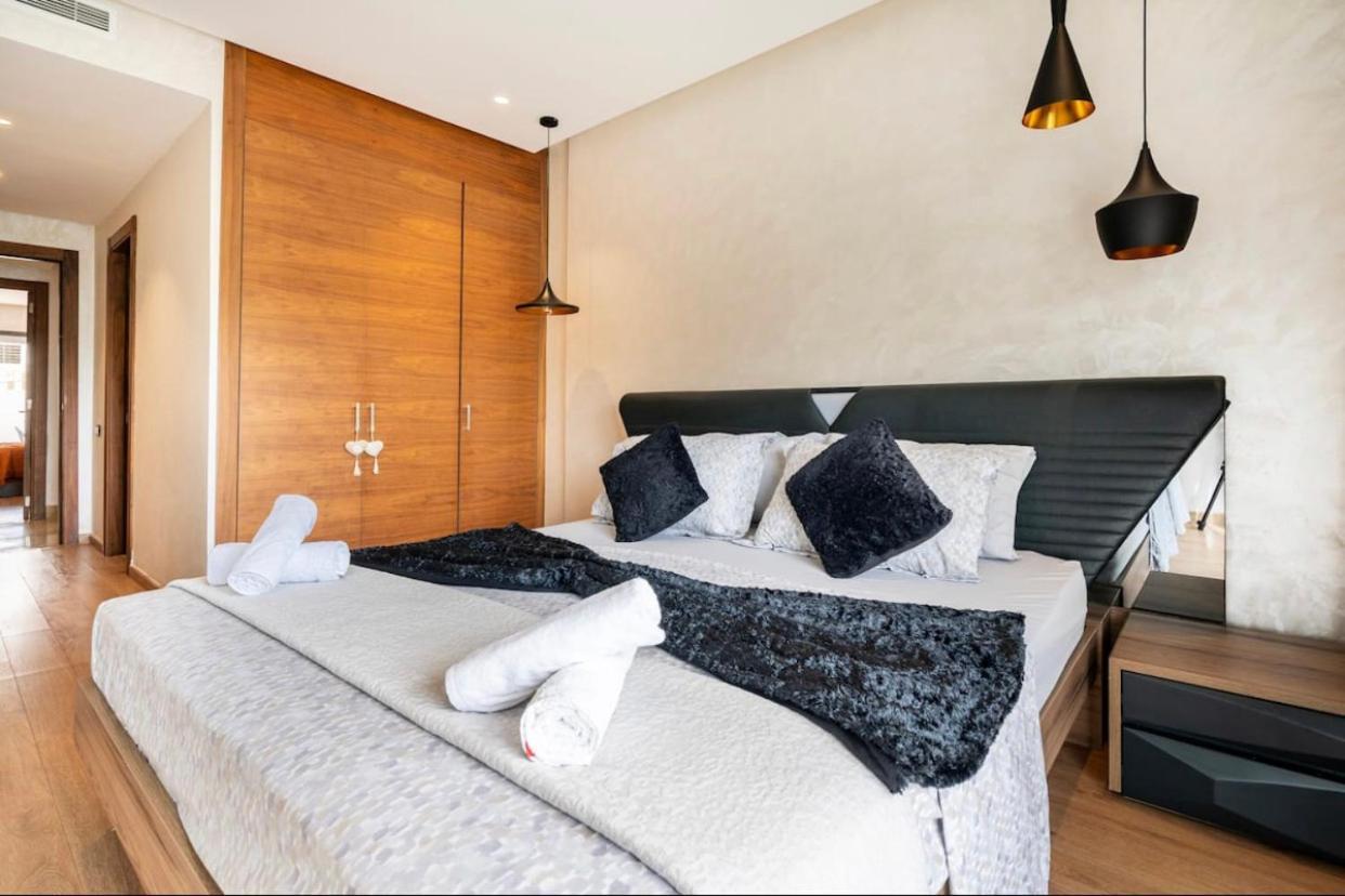 Incantevole Luxury Apprt Nel Cuore Di Casablanca Esterno foto